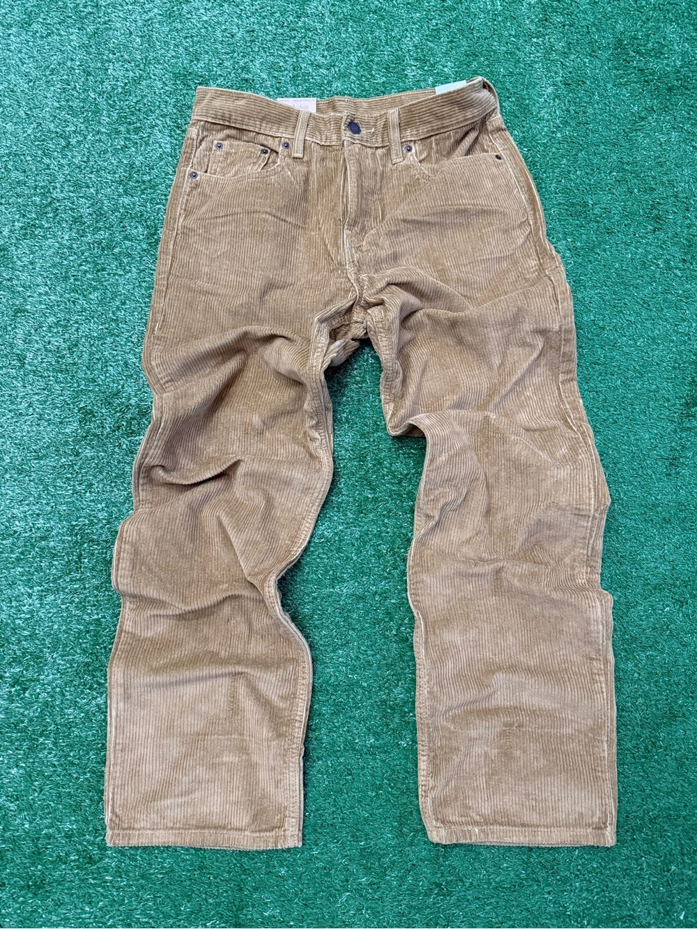 Levi’s Low Pro Tan Corduroy Jeans – Women’s Size 28x30 – NWT